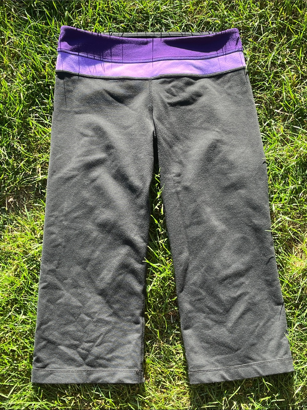 Vintage Lululemon Reversible Cropped Yoga Pants